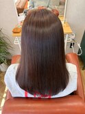 白髪ぼかしカラー×大人女性