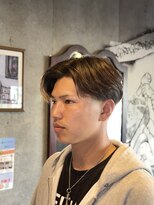 エルエー バーバーショップ 草津店(L.A BARBERSHOP)&nbsp;テーパーフェード×センターパート