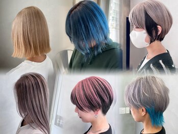 ウールトウキョウ 渋谷(wool TOKYO)の写真/渋谷でデザインカラーならお任せ！ブリーチ特化サロン出身者が創るダブルカラー☆［渋谷/渋谷駅/ブリーチ】