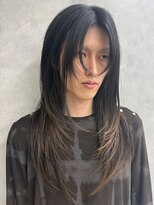 アイヴァン(AIVAN)&nbsp;シャギーカット・ハッシュレイヤー・ロングレイヤー lll