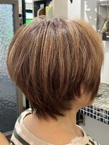 ナナマルサン(703)&nbsp;☆ハイトーンショートボブ☆ クーポン→カット+コラーゲンカラー