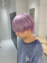 ペレ 原宿(PELE)&nbsp;リバースセンターパートニュアンスパーマダウンバング原宿