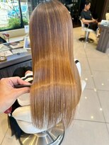 アース 四日市店(HAIR&MAKE EARTH) 【髪質改善】憧れの“天使の輪”を叶える驚きのシルクストレート