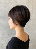丸みシルエットボブ