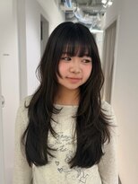 ウィーニード 名古屋(WENEED)&nbsp;ダークショコラブラウン×ロングレイヤー
