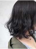 春オススメゆるっとパーマ_結婚式,前下がり,斜めバング