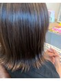 ヘアーアンドリラクゼーション ノーベル(Hair&Relaxation NOBEL) 表面にハイライトを入れて。動きのあるカラーに(o^^o)