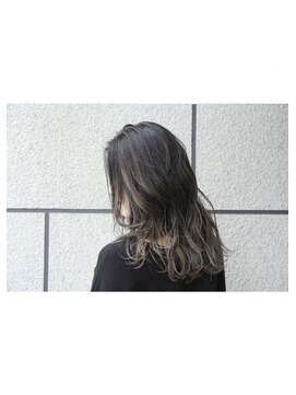 ヘアメイク マルナ 大通店(HAIR MAKE MALUNA) 【MALUNA 神】バレイヤージュ × シルキーベージュ