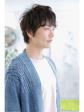 ミック ヘアアンドビューティー 大山店(miq Hair&Beauty) 好感度大!フェザーマッシュのモテスタイルa