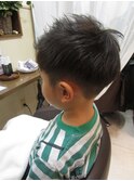 【見附 今町】キッズ×ショートアップバング