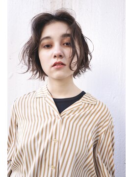 オーク 学芸大学(OAK) ウェーブパーマ×ミニボブ【OAK学芸大学】