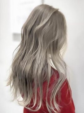 オーブ ヘアー アイランド 沖縄2号田原店(AUBE HAIR island) 【AUBE HAIR】ホワイティベージュ_ウェーブパーマ