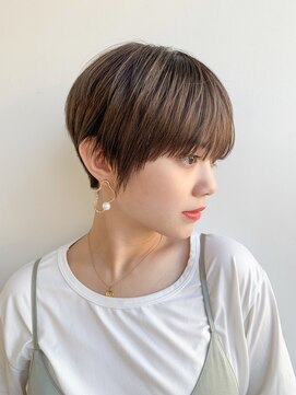 トルネード(TORNADO) 大人ショートカット ハイライト 白髪ぼかし カラー K01-06