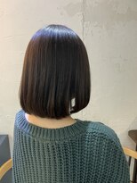 バトヘアー 渋谷本店(bat hair) カーキグレージュボブ