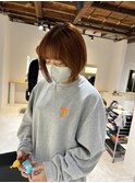 orange putsu bob【HARUKA】
