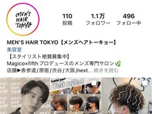 メンズヘアトーキョー(MEN'S HAIR TOKYO)の雰囲気（Instagramフォロワー1万人到達 [表参道/メンズ/スパイラル/学割]）