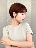 ショート×顔周り×美髪×前髪×イメチェン×耳かけ×マッシュ