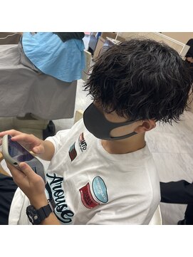 リミットバイアフィナー 大宮店(limit by Afinar) 波巻きパーマ×マッシュ