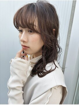 ヘアーエポック(hair epoque) 韓国レイヤーエモージュ2weyバングモカブラウン