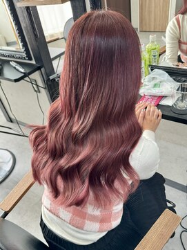 エス 天満扇町(esu) 艶髪◎ピンクベージュ