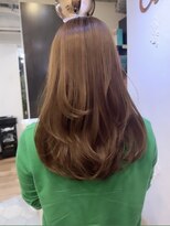 アリスバイアフロート 自由が丘(ALICe by AFLOAT)&nbsp;レイヤーカット/ブリーチなし/チョコブラウン10トーン／自由が丘