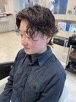 アッシュ 仙川店(Ash)&nbsp;多毛　クセ毛　白髪　50代女性　クセを活かしたウルフカット