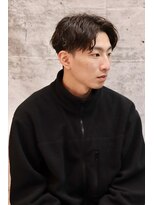 セメ(S’aimer)&nbsp;センターパート×緩め波巻きパーマ