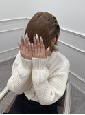 【ヘアメ】ショートでもできる！編み込みヘア＊新井