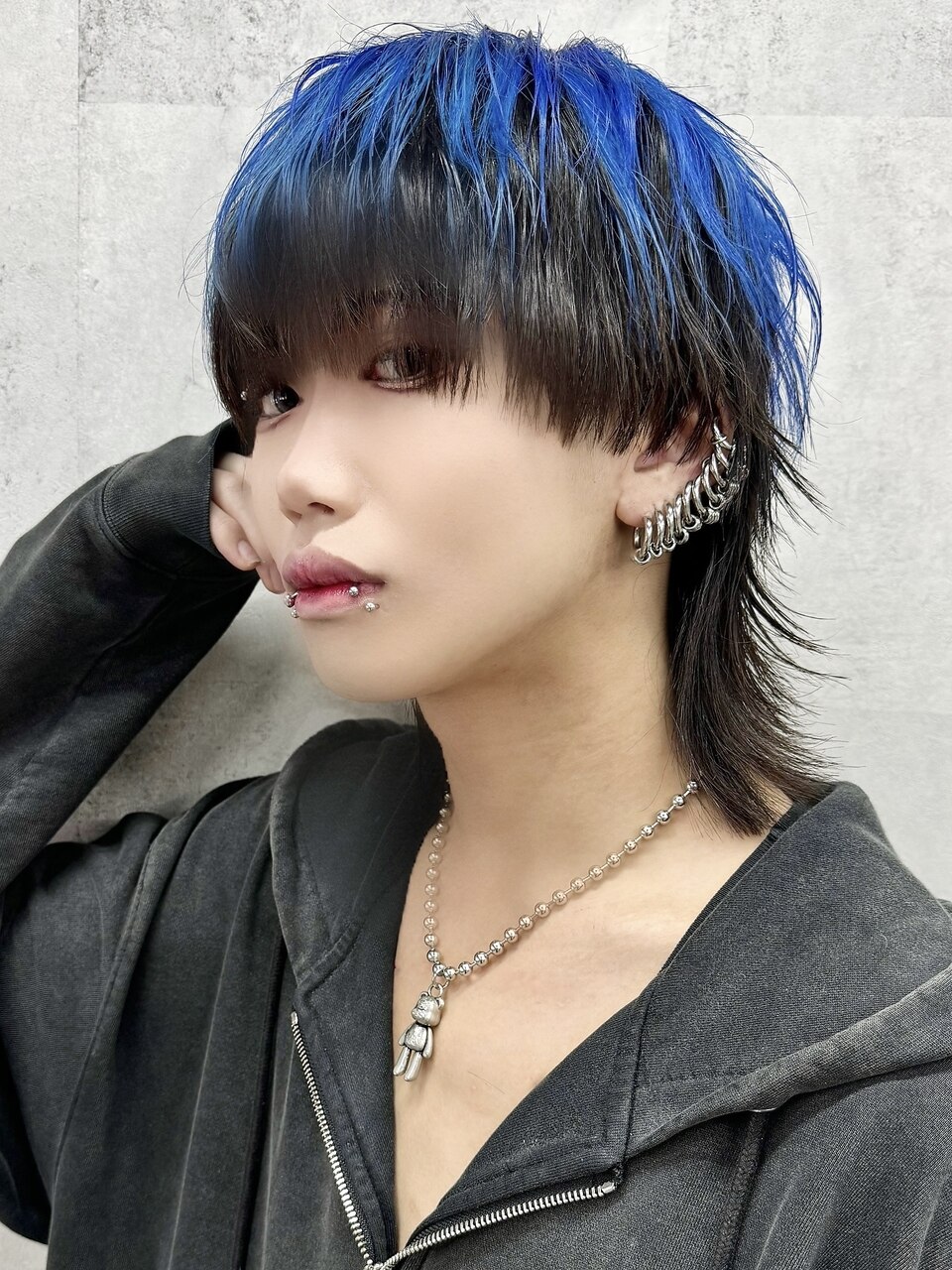 マッシュ クラッシュマッシュ #メンズウルフ#パーマ#ulzzangboy #メンズ