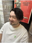 ツイストスパイラルパーマ/メンズカット/波巻きパーマ/札幌/大通