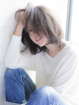 ダブル(DOUBLE)の写真/白髪をしっかり染めたい方もぼかして目立たなくさせたい方も◎DOUBLEで白髪染めでもオシャレな理想の色に☆