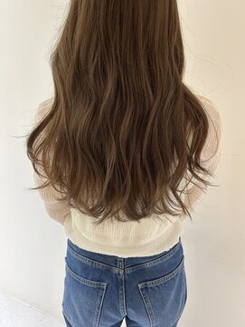 ニール 名古屋 伏見 丸の内(NEELU) 【Neelu_citron_juna】1ブリーチで作るブラウンベージュ