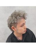 スパイキーショート／メンズパーマ／メンズカラー