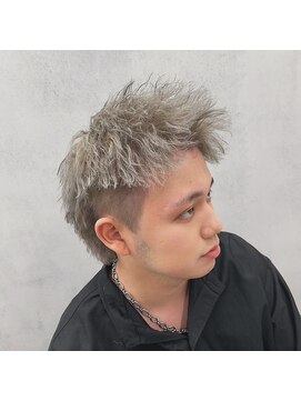 ルースト 西院店(ROOST) スパイキーショート／メンズパーマ／メンズカラー