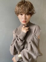 パーク(PARK)&nbsp;【PARK】カーキベージュ×テディベアショート