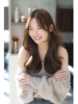 ザシー おおたかの森(The C)&nbsp;レイヤーカット・ブリーチなし艶カラー・お顔まわり丁寧にカット