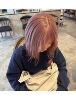ムクヘア 御幸店(MUKU hair)&nbsp;ハイトーンペールピンク！