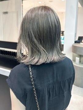 シオン(shion) 似合わせカットメルティカラーウェーブミディアム_ba527681