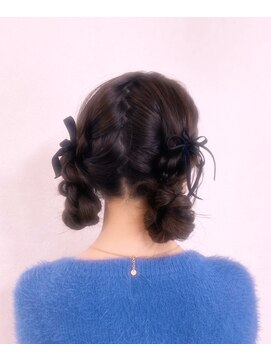 ヘアセット専門店 ナゴミ 池袋店(nagomi) ツインお団子