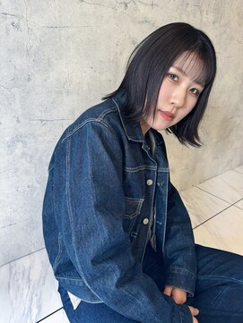 ヘアーアトリエ ラフェル(hair atelier Rafel) 切りっぱなし/外はね/艶髪