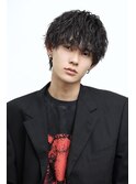 ツイスパ 縦落ち メンズウルフ 2wayヘア