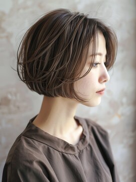 アルトリスト(Altruist Aging×HAIR&SPA) ☆イメチェンピンクベージュアンブレラカラー前髪クールショート