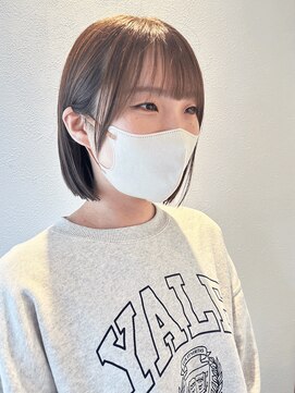 ルアン(Leun) 丸みボブ×韓国風顔まわり/20代30代40代50代