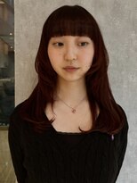 ロッソ 西荻窪(ROSSO)&nbsp;ブリーチなしの暖色カラー