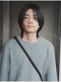 NOA solte. メンズミディアム/ニュアンスウルフカット/名古屋栄