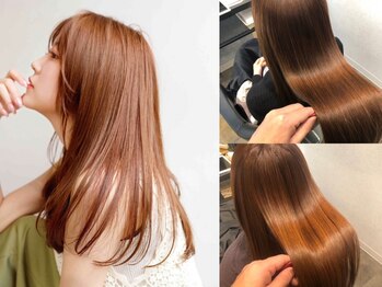 アリアツイン バイ エクラート 池袋西口店(ARiA TWiN by ECLART)の写真/【髪質改善特化】縮毛矯正とは思えないほど自然に★酸熱TRで乾かしただけてまとまる理想の髪へ♪[池袋駅]
