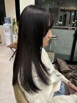 アローム(alom) ホワイトグレージュ/デジタルパーマ/チェリーブラウン/茅ヶ崎