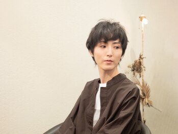 キートスヘアー(kiitos hair)の写真/スタイリスト歴30年の経験で持ちが良く崩れにくいショートを創る＊いつものスタイルに+αなデザインも◎