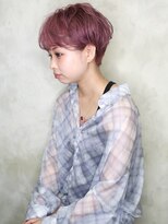 バース(BIRTH) ショート&ボブ専門サロン【BIRTH】ピンクカールショート6