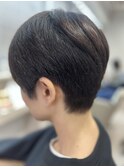大人の爽やか耳だしショートレイヤー♪